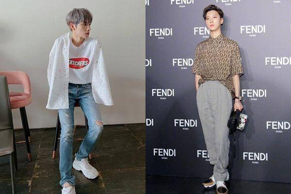 kemeja ala member WayV (instagram.com/nctunited00)
