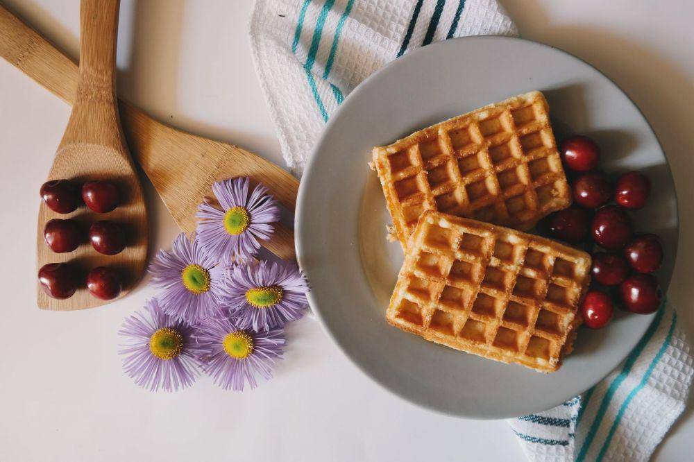 ilustrasi waffles (pexels.com/Brigitte Tohm)