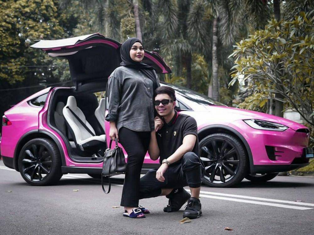 potret kehamilan Aurel Hermansyah (instagram.com/attahalilintar)