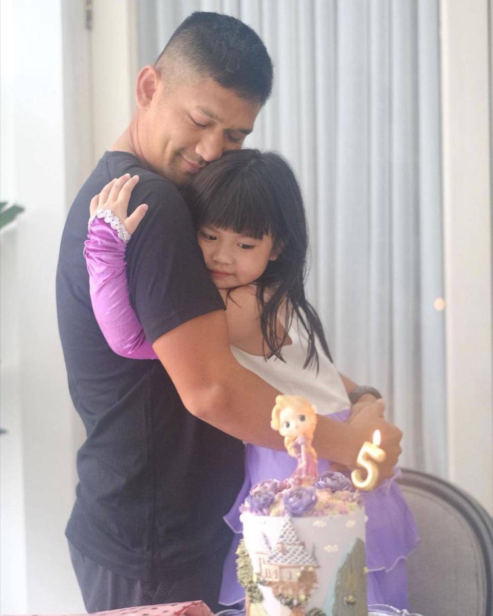 Ibnu Jamil dan Abigail Cattleya (instagram.com/ririnekawati)