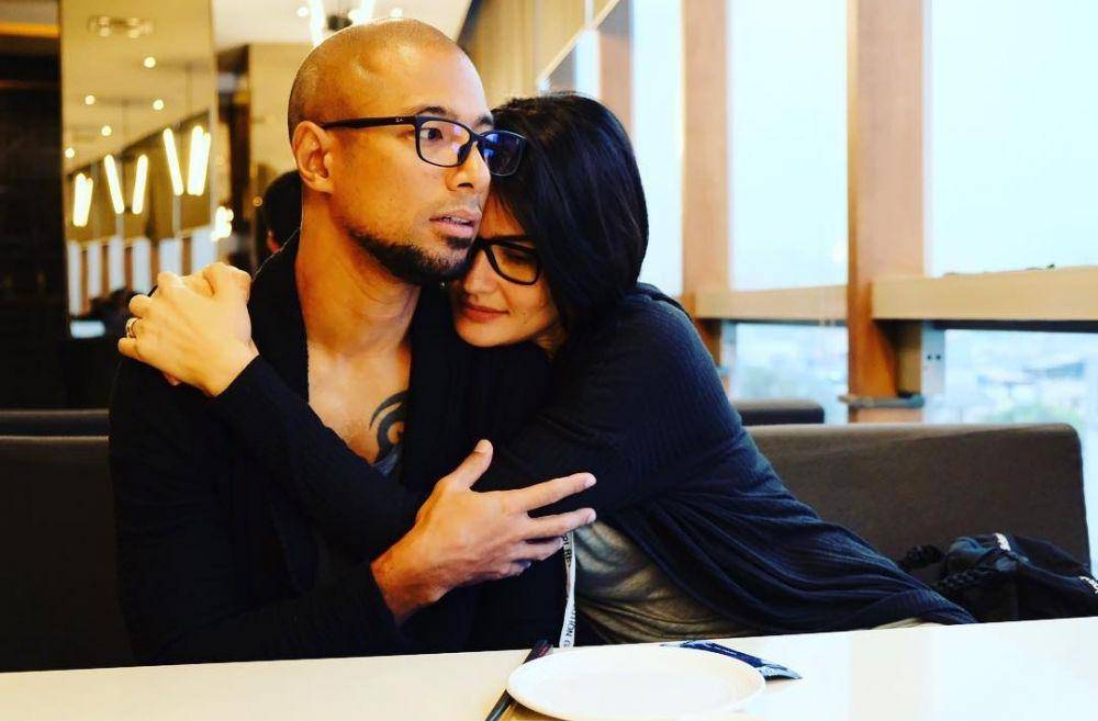 Marcell Siahaan bersama istri (instagram.com/rimamelati)