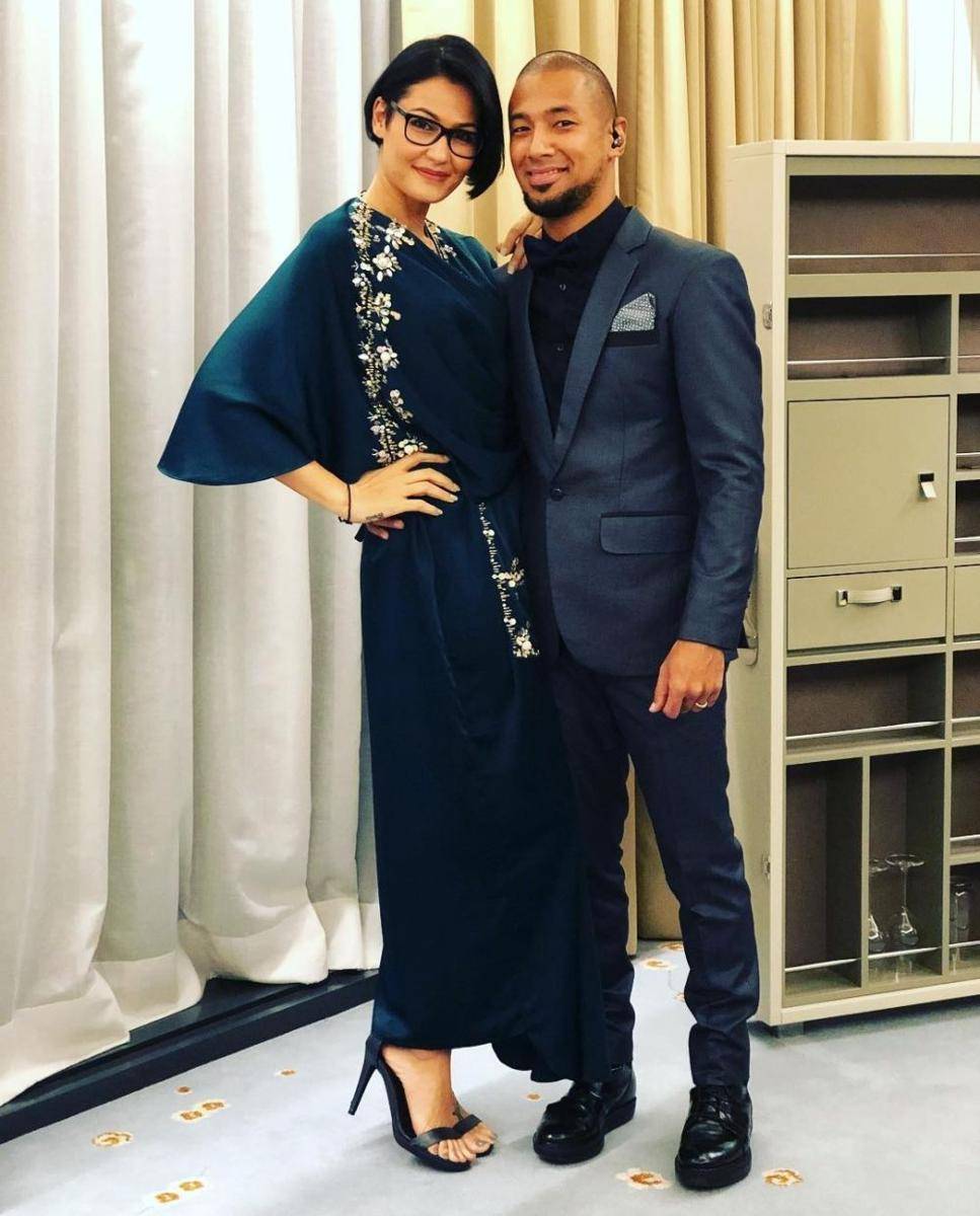 Marcell Siahaan bersama istri (instagram.com/rimamelati)