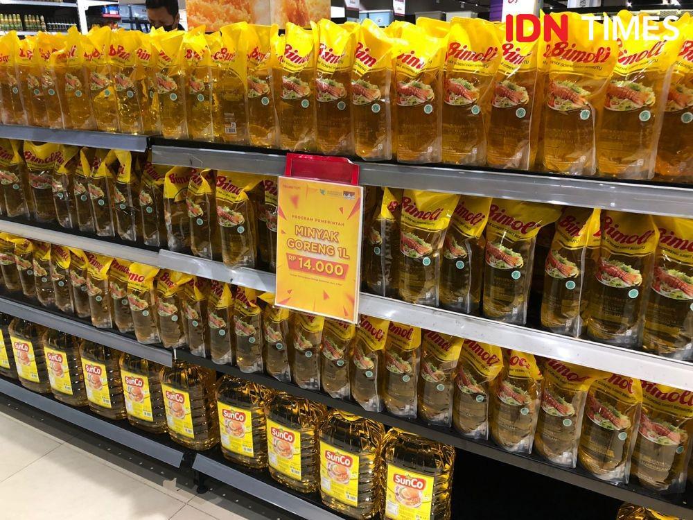 Daftar Ritel Modern yang Jual Minyak Goreng Satu Harga Rp14 Ribu/Liter
