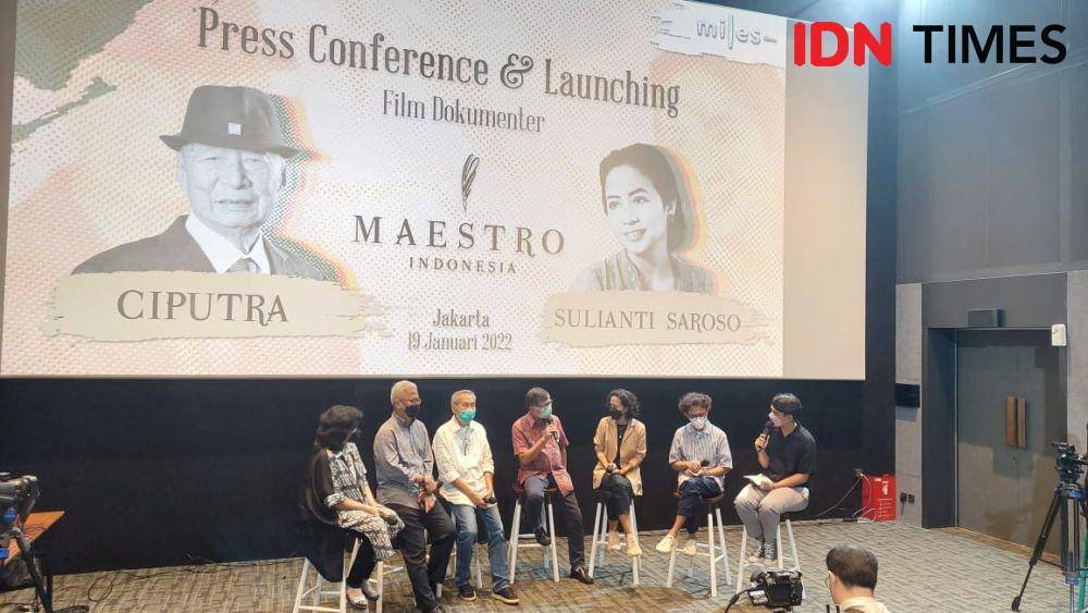 Film dokumentar Maestro Indonesia episode Ciputra dan Sulianti Saroso (IDN Times/Erfah Nanda)