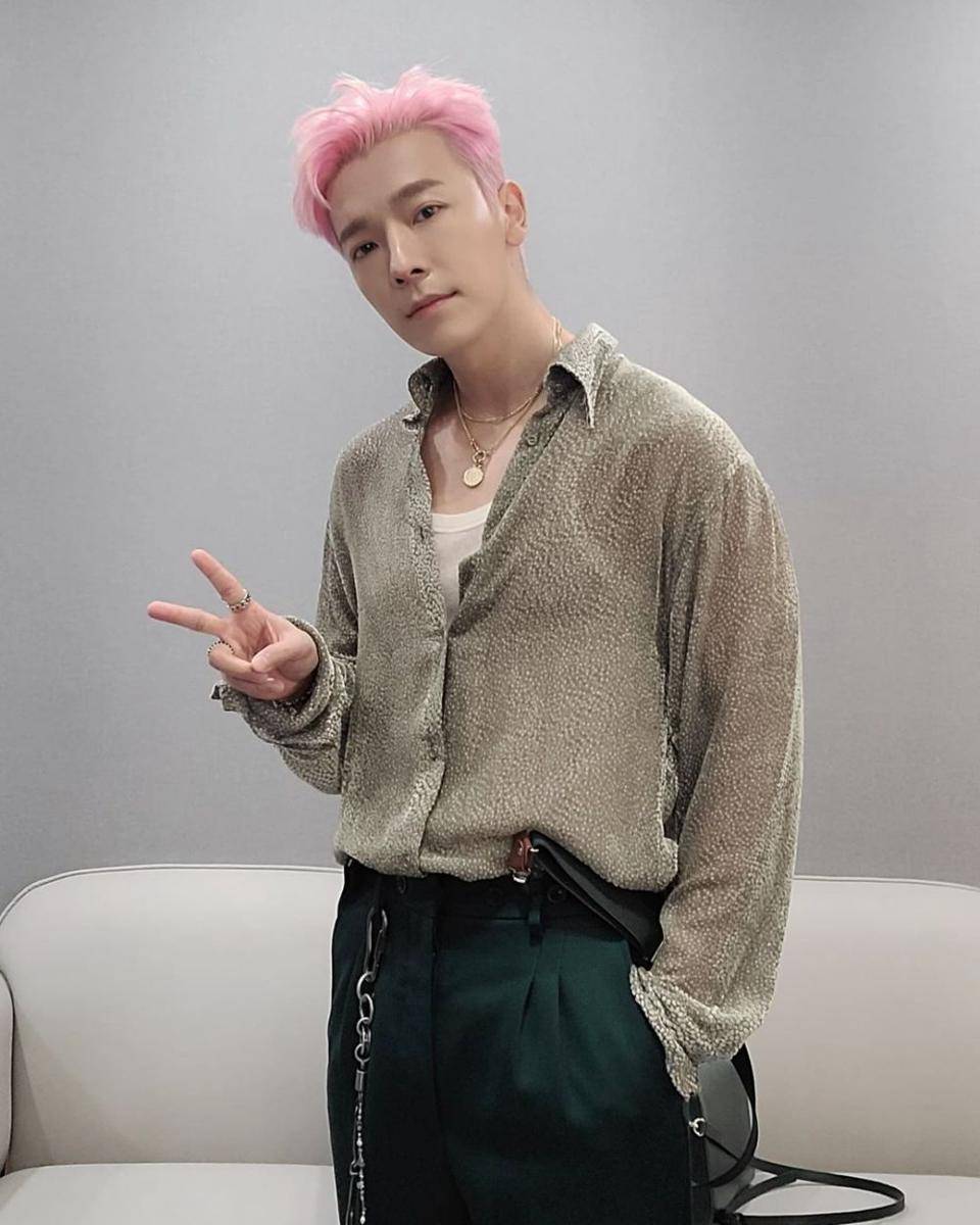 potret Donghae Super Junior (instagram.com/superjunior)