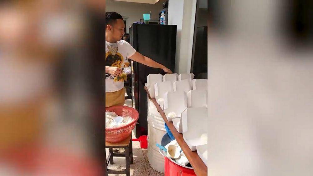 Warung Makan Gratis Baim Wong (youtube/Baim Paula)