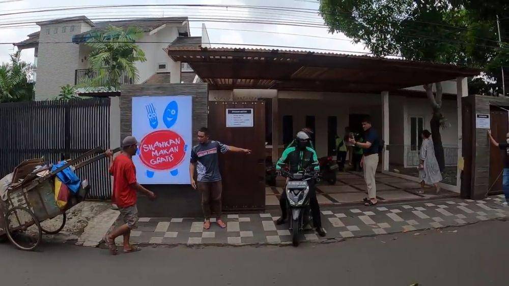 Warung Makan Gratis Baim Wong (youtube/Baim Paula)
