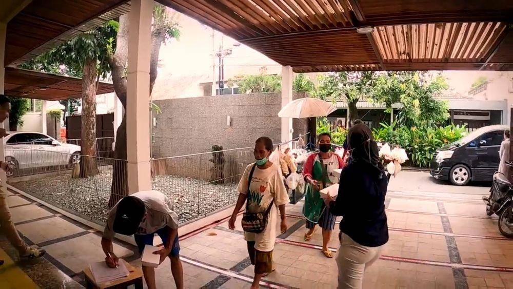 Warung Makan Gratis Baim Wong (youtube/Baim Paula)