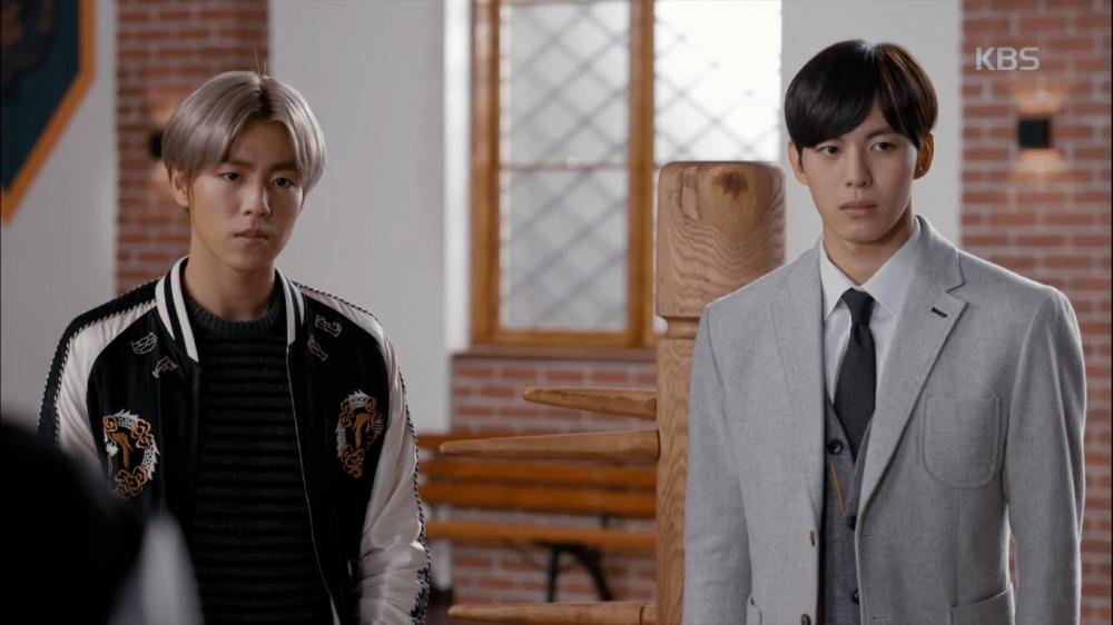 Lee Hyun Woo dan Lee Hong Bin di drama Moorim School (youtube.com/KBS Drama)