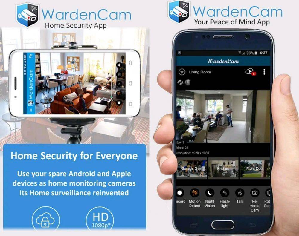 Home Security Camera WardenCam (WardenCam360)