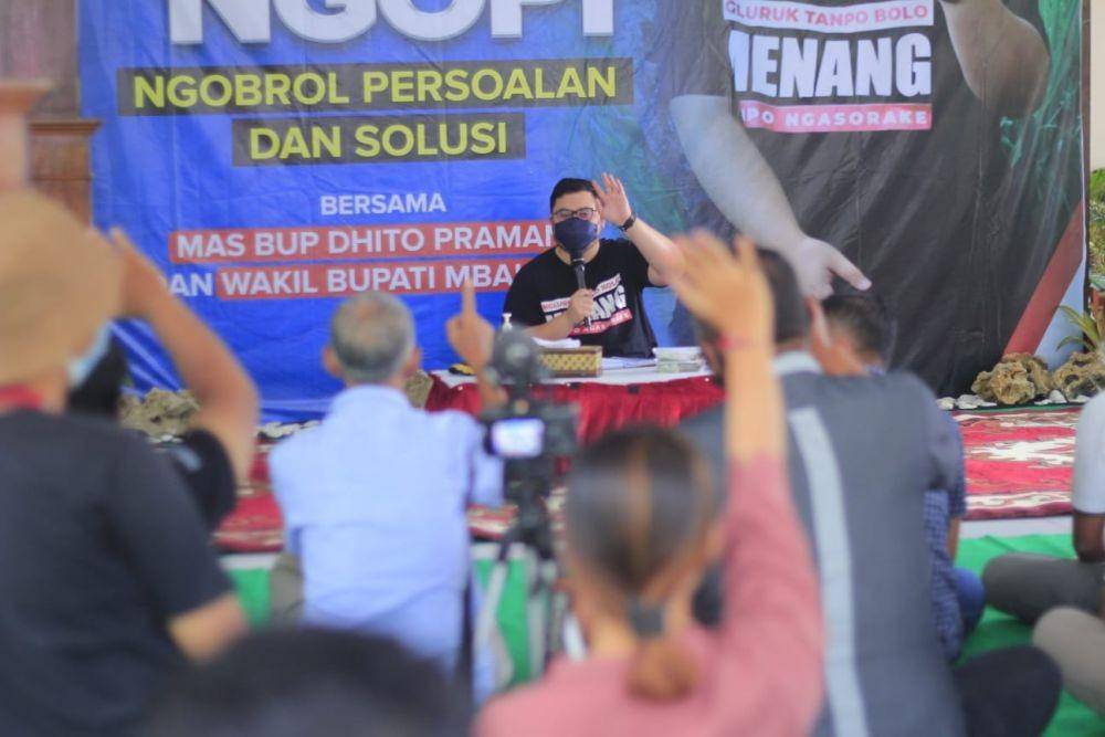 Bupati Kediri Hanindhito Himawan Pramono. (Dok. Kediri)
