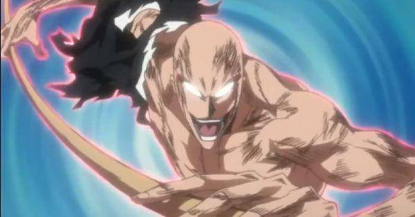 Ikkaku mengamuk ( Dok. Pierrot / Bleach )
