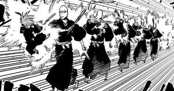 Ikkaku melatih Ichika ( Dok. Shueisha / Bleach )