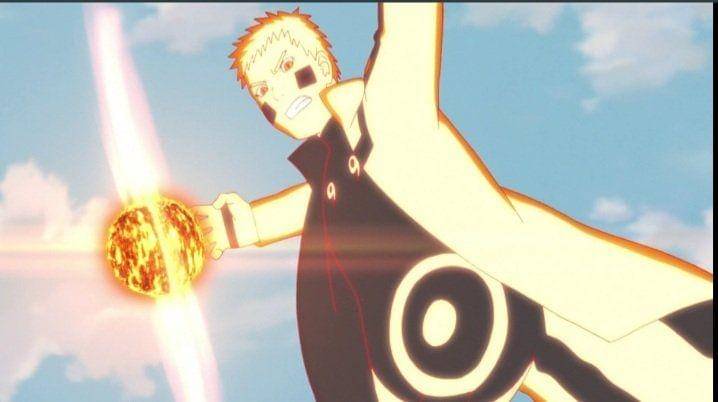 Naruto mengerahkan jutsu. (Dok. studio pierrot/Boruto)