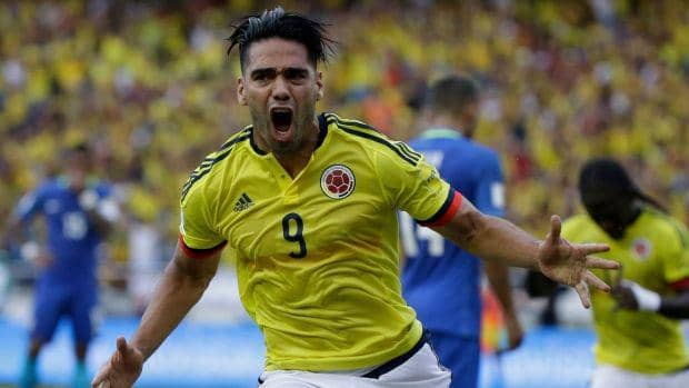 Radamel Falcao bersama Kolombia (tsn.ca)