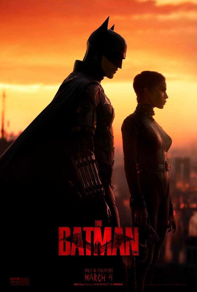Poster The Batman, perlihatkan Batman dan Catwoman. (Dok. Warner Bros/The Batman)