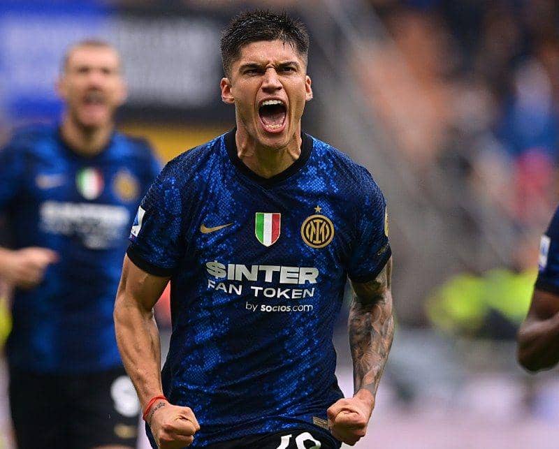 potret Joaquin Correa yang dipinjam Inter dari Lazio (twitter.com/Inter)
