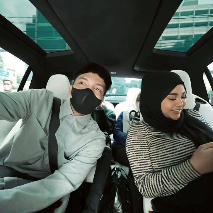 potret Atta setelah tanam rambut (instagram.com/tehaaa.aaa)