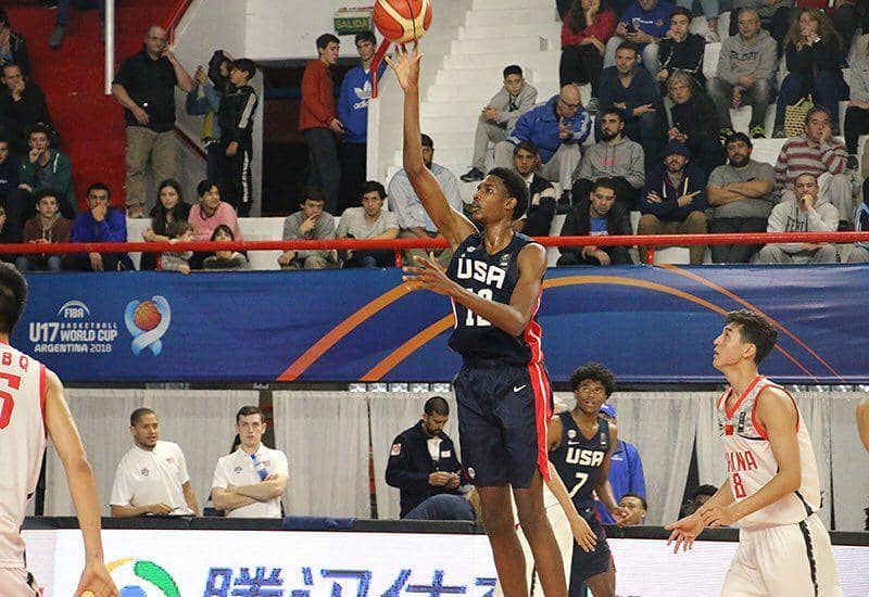 Evan Mobley membela timnas Amerika Serikat. (instagram.com/evanmobley4)