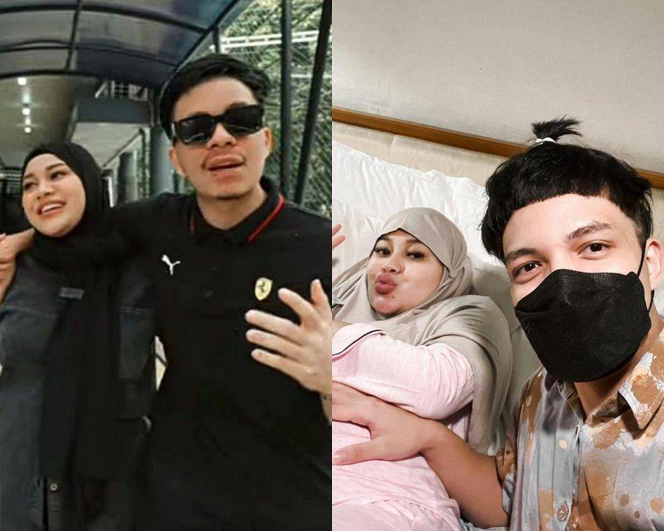 kolase potret Atta setelah tanam rambut (instagram.com/ahha.bunda_sumatera l instagram.com/attahalilintar)
