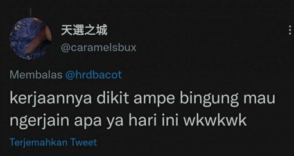alasan kocak resign kerja (twitter.com/caramelsbux)
