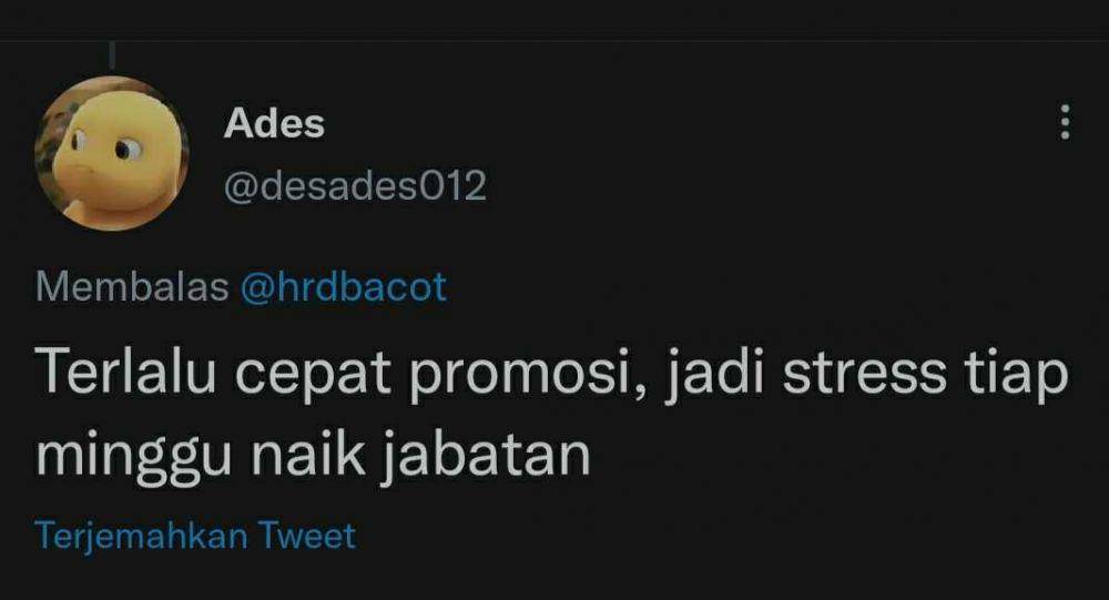 alasan kocak resign kerja (twitter.com/desades012)