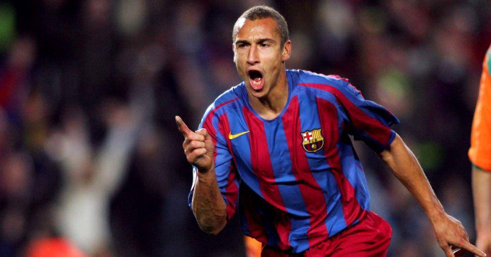 Henrik Larsson ketika bermain dengan Barcelona. (planetfootball.com)