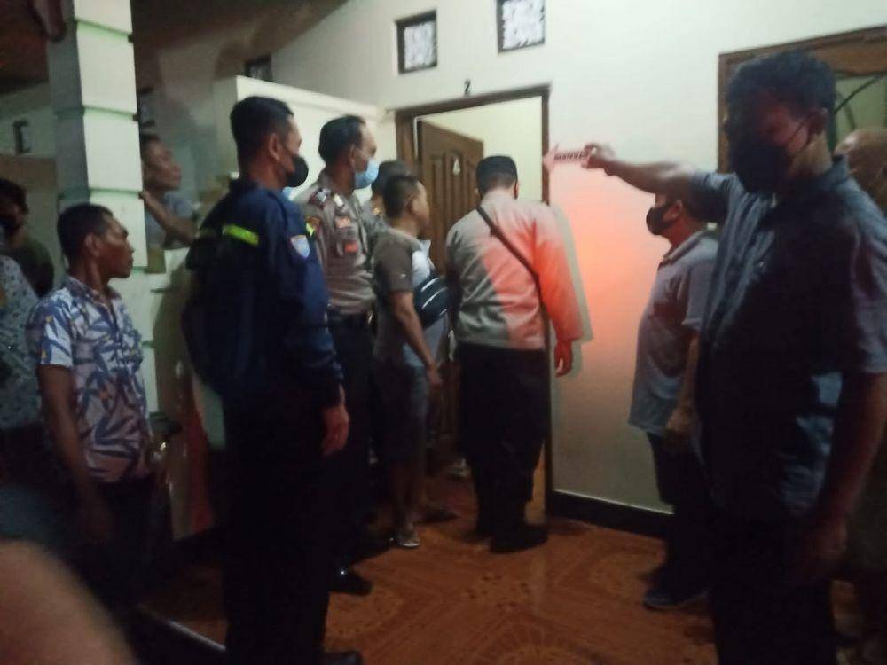 Kamar kos korban tertutup rapat/dok. Polsek Cakranegara