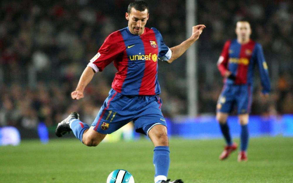 Gianluca Zambrotta ketika bermain dengan Barcelona. (fcbarcelona.com)