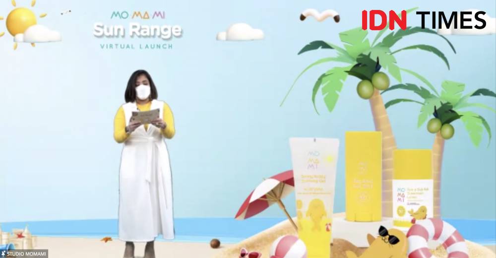 Momami Sun Range Virtual Launch. 20 Januari 2021. (IDNTimes/Dina Fadillah Salma)