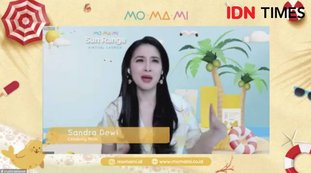Momami Sun Range Virtual Launch. 20 Januari 2021. (IDNTimes/Dina Fadillah Salma)