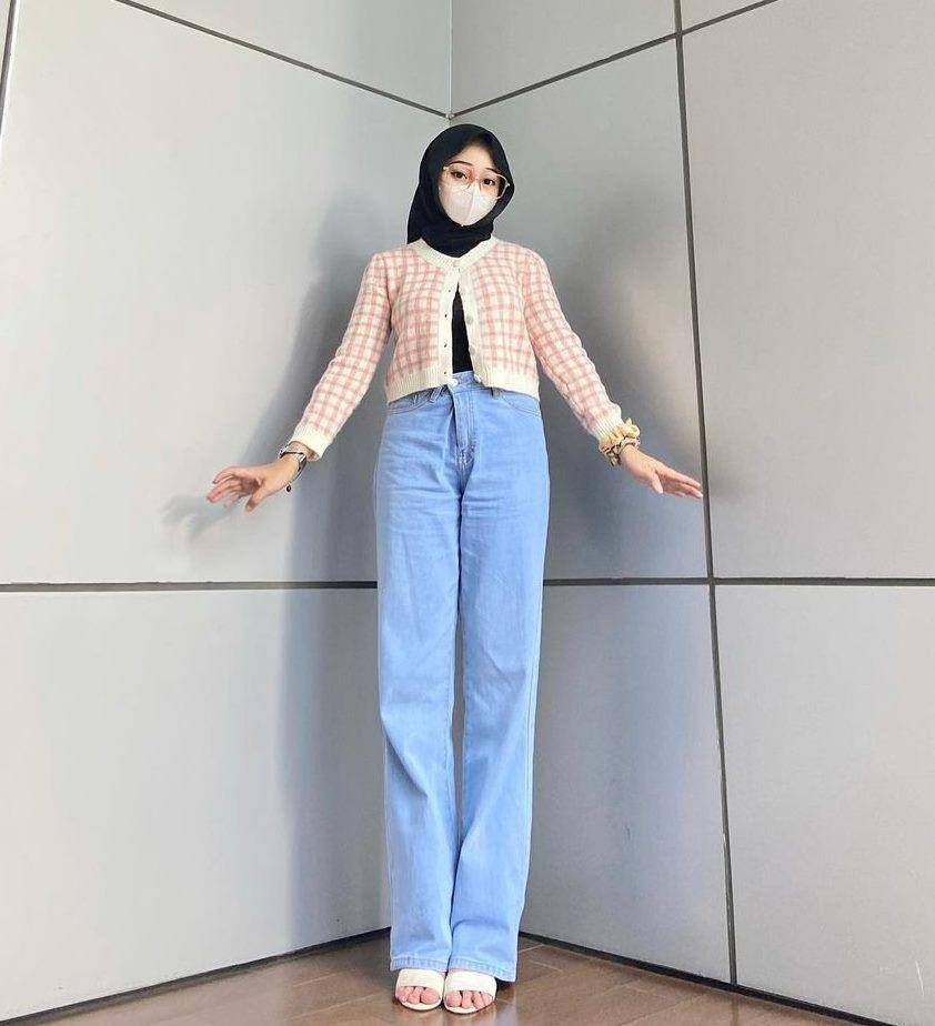 style hijab crop outer (instagram.com/alyafahh)