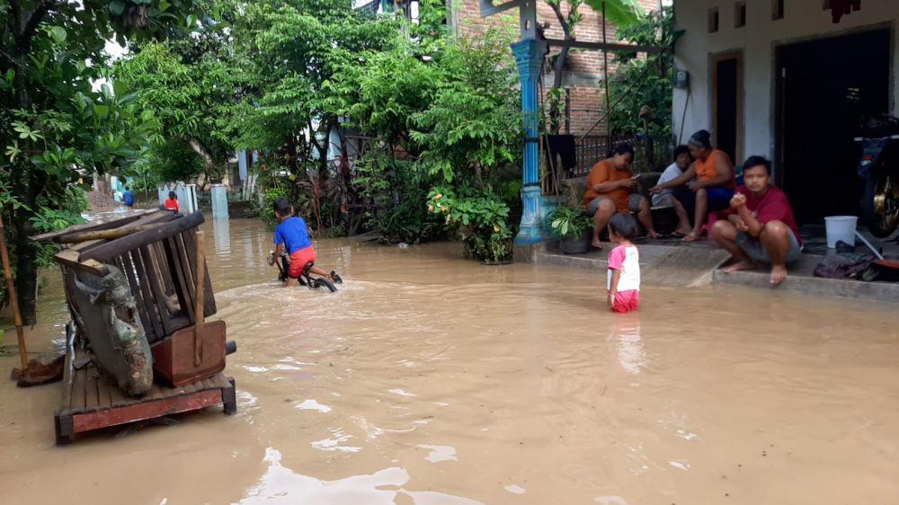 Ratusan Rumah di Kabupaten Kediri Kebanjiran