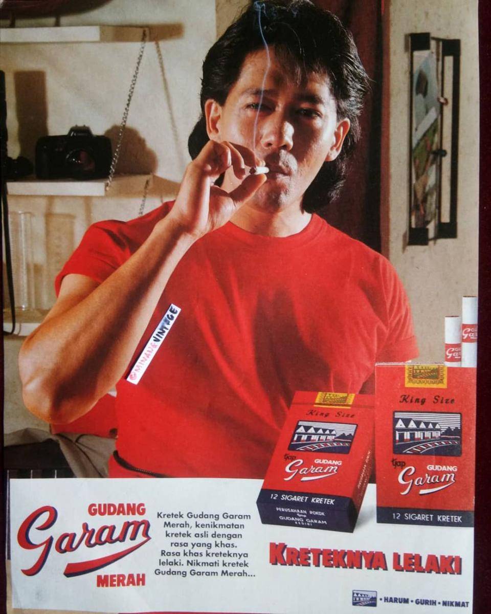 iklan jadul rokok Gudang Garam (instagram.com/minang_vintage)