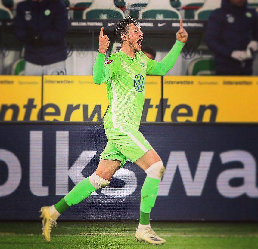 selebrasi Wout Weghorst (instagram.com/wout.weghorst)