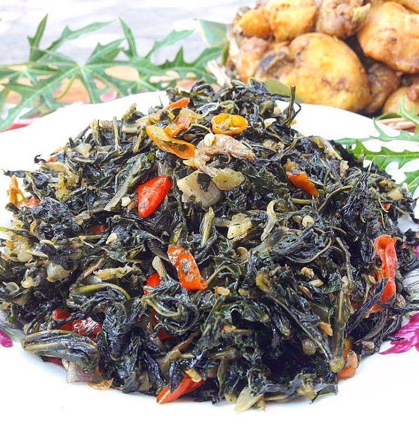 potret hidangan oseng godong kates (instagram.com/carikulinersolo)