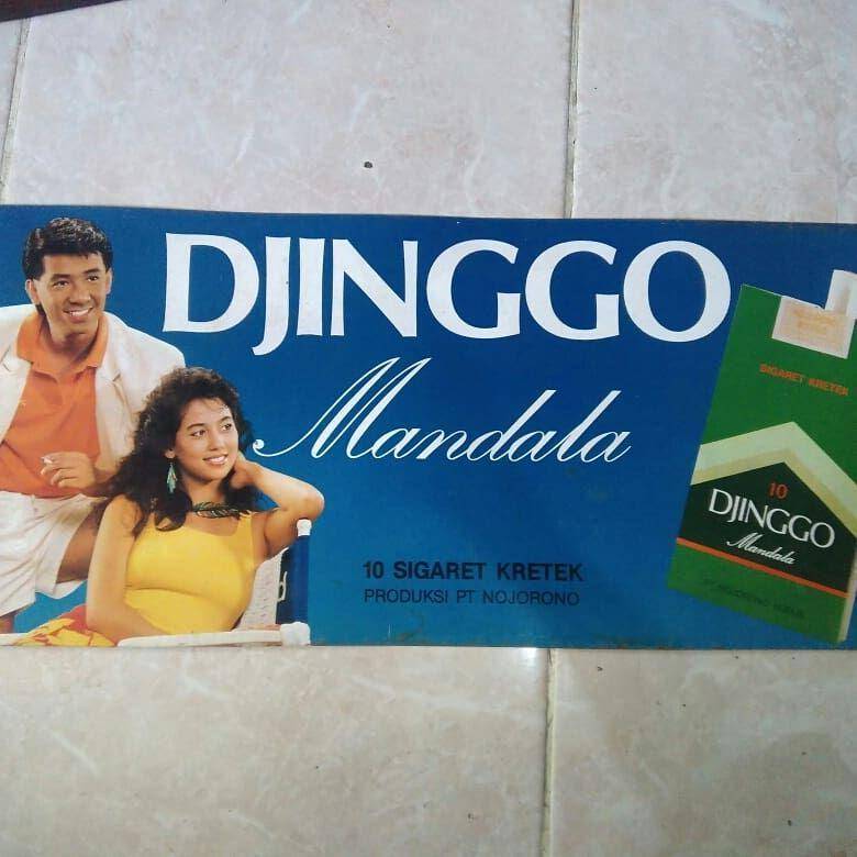 iklan jadul rokok Djinggo (instagram.com/aam_azuro)