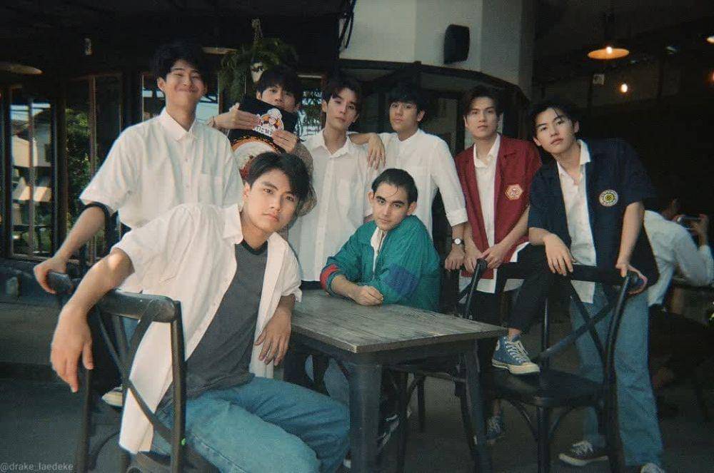 Potret kebersamaan cast series Bad Buddy (instagram.com/drake_laedeke)