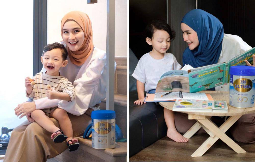 9 Potret Nadya Fricella saat Momong Buah Hati, Calon Ibu Dua Anak!