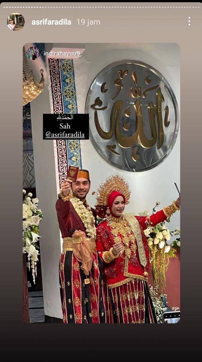 potret Megantara dan Asri Faradila (instagram.com/asrifaradila)