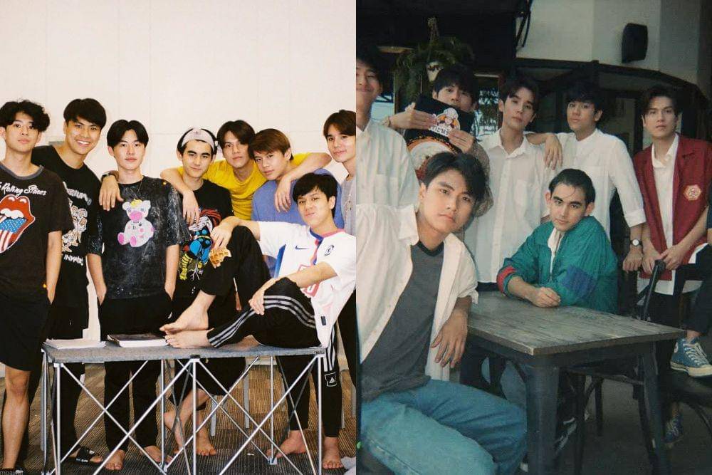 Potret kebersamaan cast series Bad Buddy (instagram.com/ohmpawat | instagram.com/drake_laedeke)