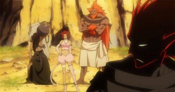 Para roh zanpakutou yang sempat tercuci otak oleh Muramasa ( Dok. Pierrot / Bleach )