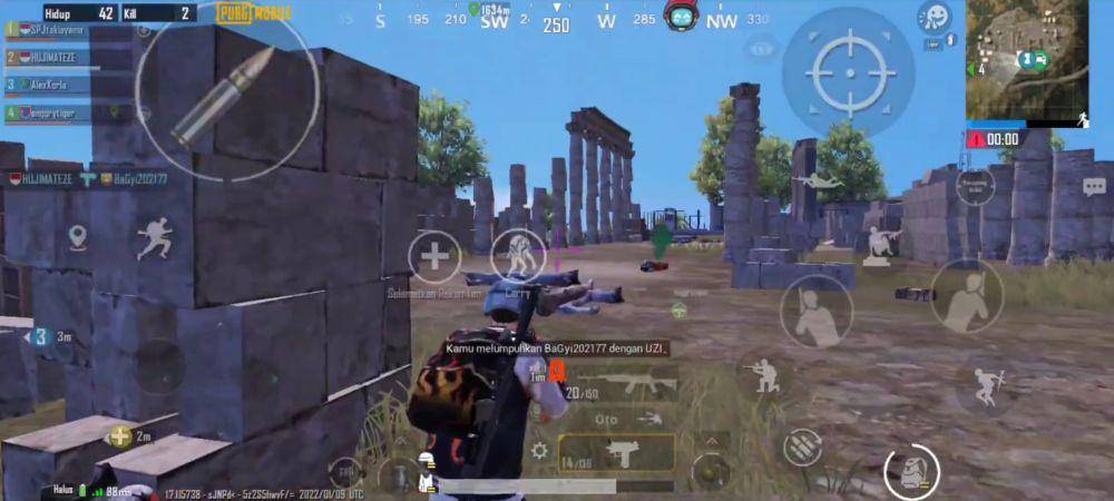 ilustrasi membunuh bot (dok. PUBG Corporation/PUBG Mobile)