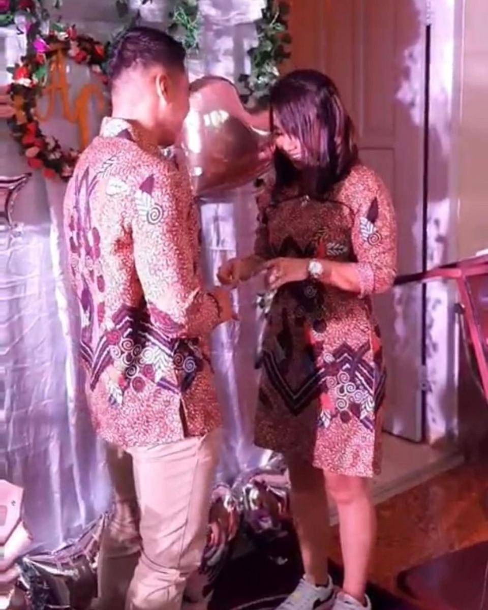 momen tunangan Aprilio Manganang dan Claudya (instagram.com/c.cvanrhyn)