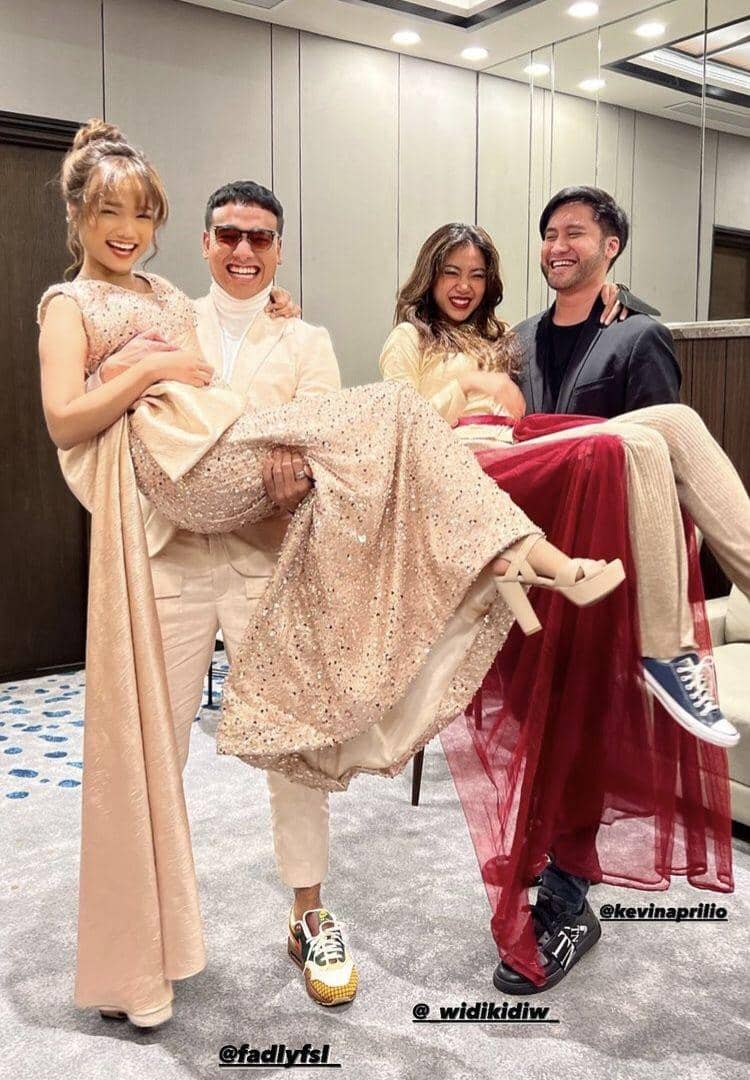 Gaya Fuji bak putri dongeng (instagram.com/fuji_an)