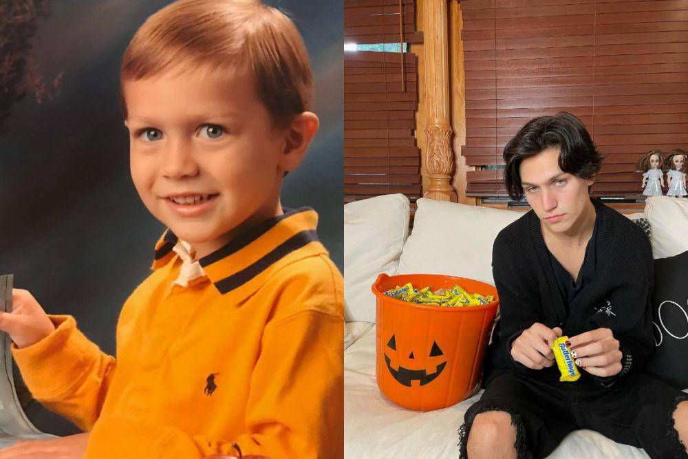 Chase Hudson kecil (instagram.com/therealmamahuddy) | Chase Hudson sekarsng (instagram.com/lilhuddy)