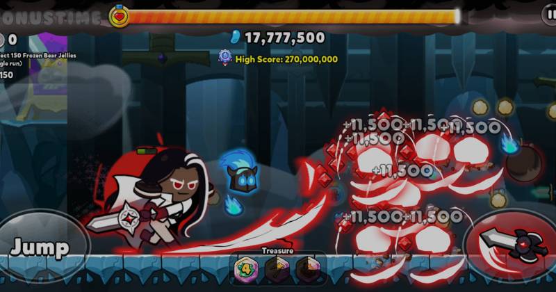 gameplay Dark Choco Cookie (dok. Devsisters/Cookie Run: OvenBreak)