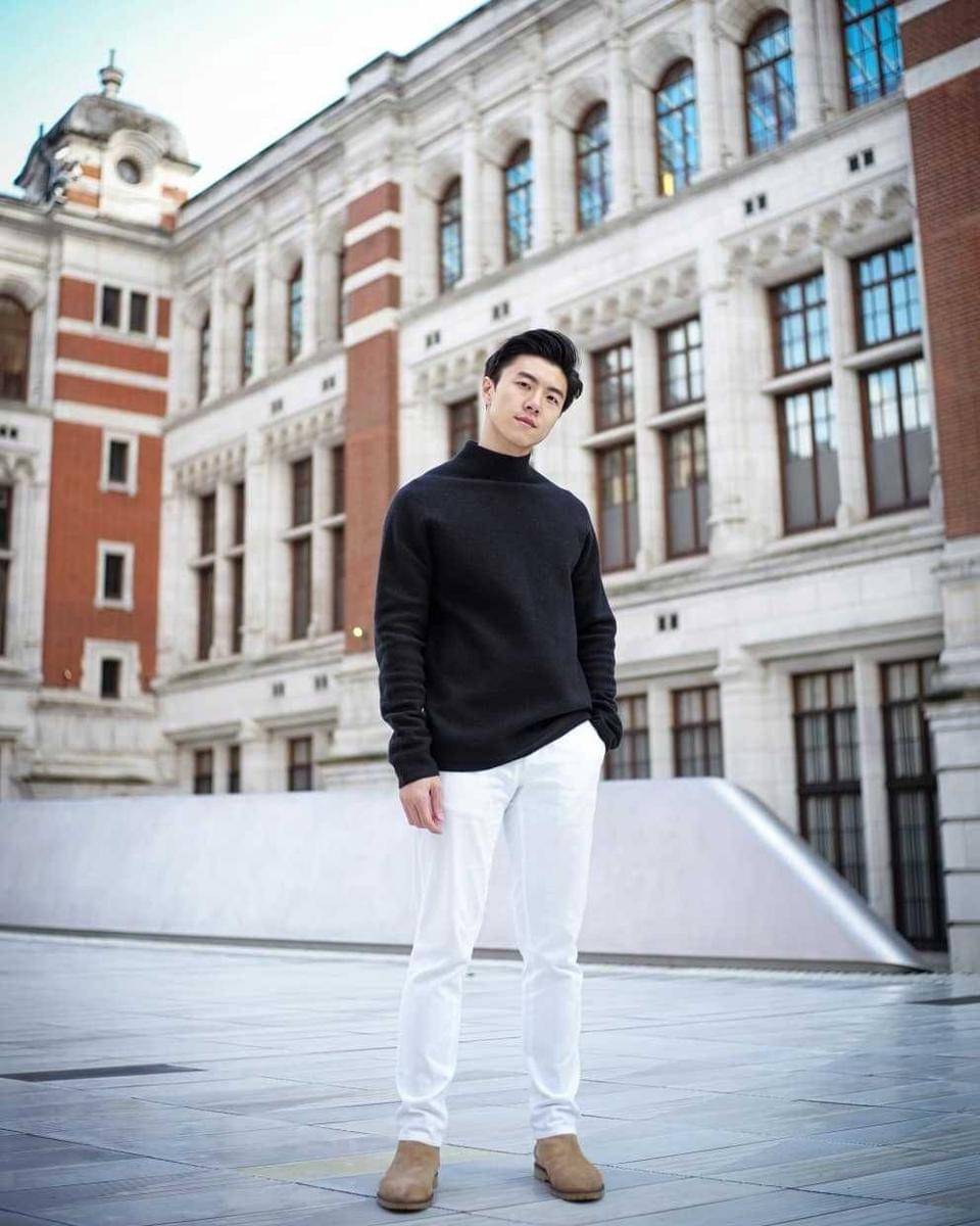 outfit kasual ala Chao Chavalit (instagram.com/chao_ctn)