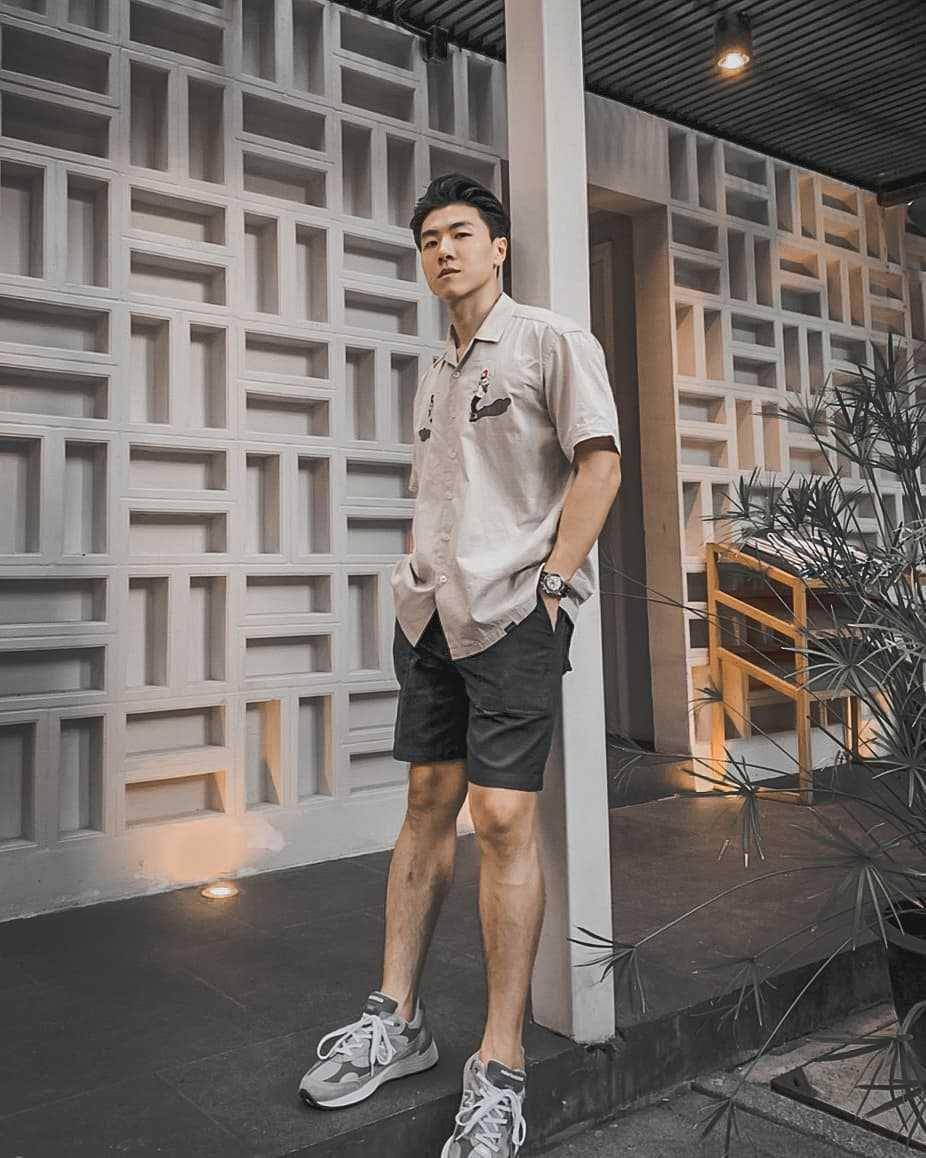 outfit kasual ala Chao Chavalit (instagram.com/chao_ctn)