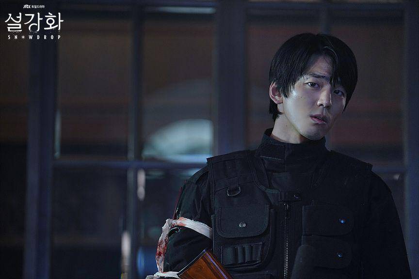 Kim Min Kyu dalam drama Snowdrop (dok. JTBC/Snowdrop)